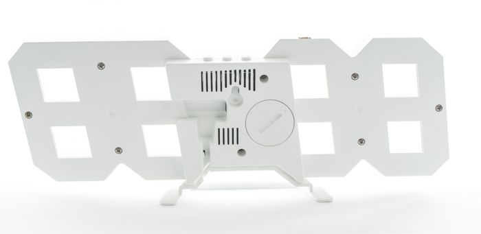 Светодиодные цифровые часы в виде цифр White clock