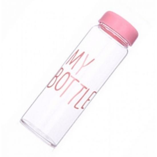 Бутылка My bottle розовая