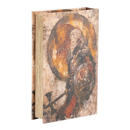 Книга сейф Скандинавские воины 26 см