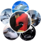 Подушка для подорожей у літак та авто Sleepy Cloud Travel Pillow Red