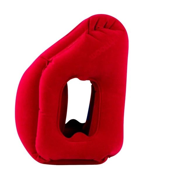 Подушка для путешествий в самолет и авто Sleepy Cloud Travel Pillow Red