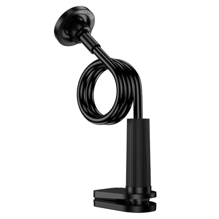 Тримач для телефону hoco магнітним тримачем та кріпленням до столу чорний