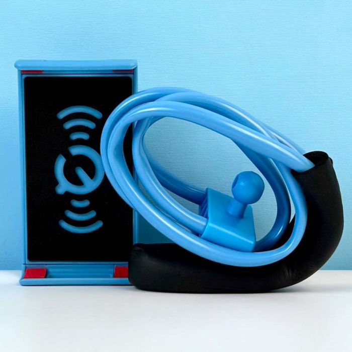 Утримувач універсальний на шию для телефону Phone Holder Blue