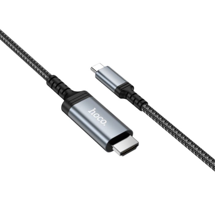 Кабель Type-C male to HDMI для підключення техніки 1,8м