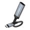 Кабель перехідник із Type-C male to HDMI для підключення техніки 0.2м