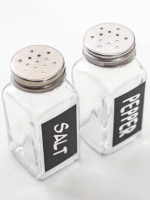 Сільничка та перечниця Salt pepper скло