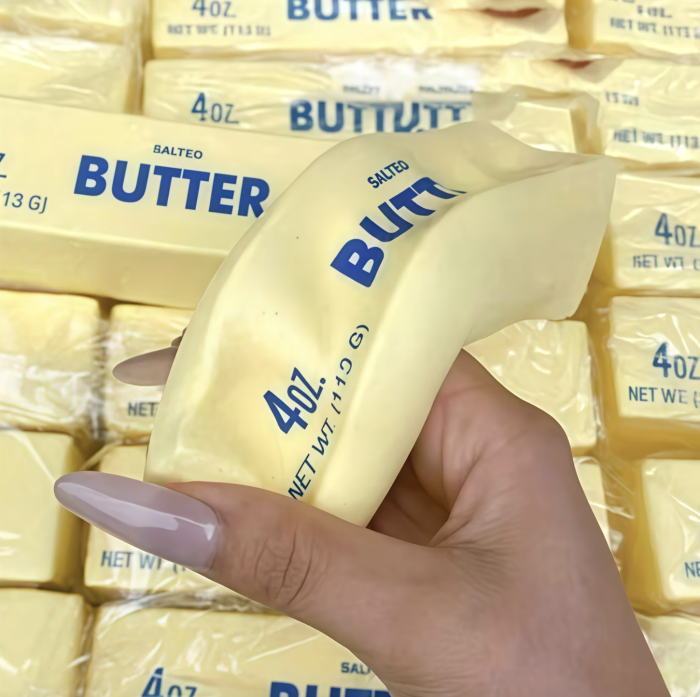 Сквіш антистрес вершкове Масло Butter ароматизований шматок масла