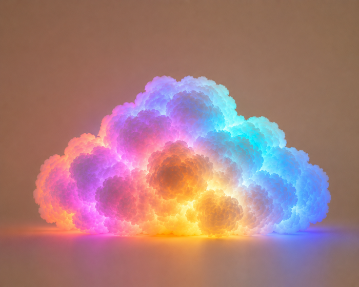 Світлодіодний світильник Хмара Bluetooth, RGB