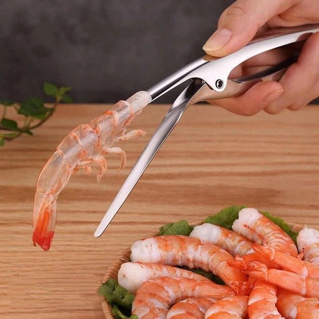 Ніж для очищення креветок, кухонний інструмент для чищення морепродуктів