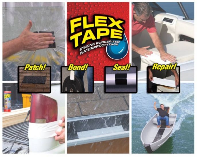 Flex Tape водонепроницаемая клейкая лента скотч 10 х 150 см