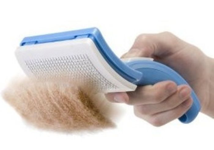Гребінець для собак та кішок Petzoom Self Cleaning