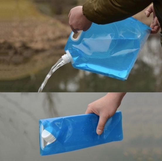 Складна туристична каністра для води на 3 літрів