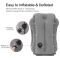 Подушка для подорожей у літак та авто Sleepy Cloud Travel Pillow Gray
