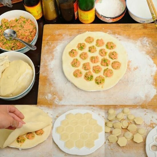 Форма для пельменей пельменница пластиковая на 19 ячеек
