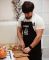 Фартух Danger men cooking (Чорний)