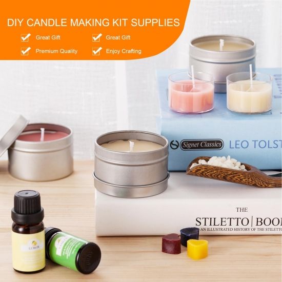 Професійний подарунковий набір із виготовлення свічок DIY Candle making Kit