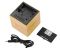 Годиник куб будильник дерево Bamboo Led Clock (Белый)