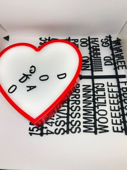 Нічник світильник Серце Light up message board з посланням