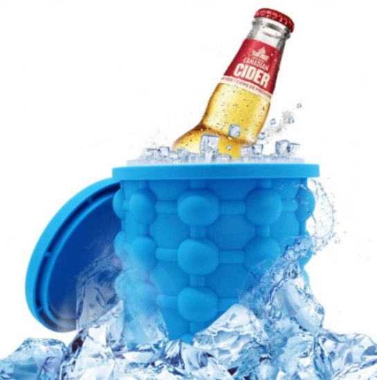 Силіконова форма відро для льоду Ice Cube Maker