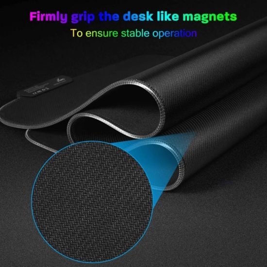 Килимок для мишки GMS WT-5 з RGB підсвічуванням від USB (80*30*0,4 см)
