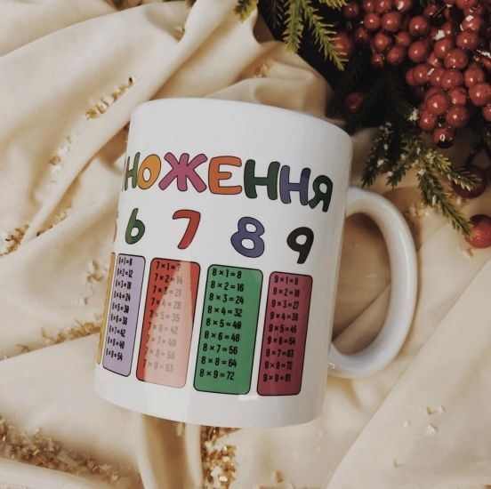 Кружка Таблиця Множення 
