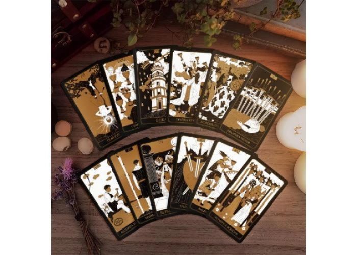 Карти ТАРО Gold Tarot - золота колода, українське видання