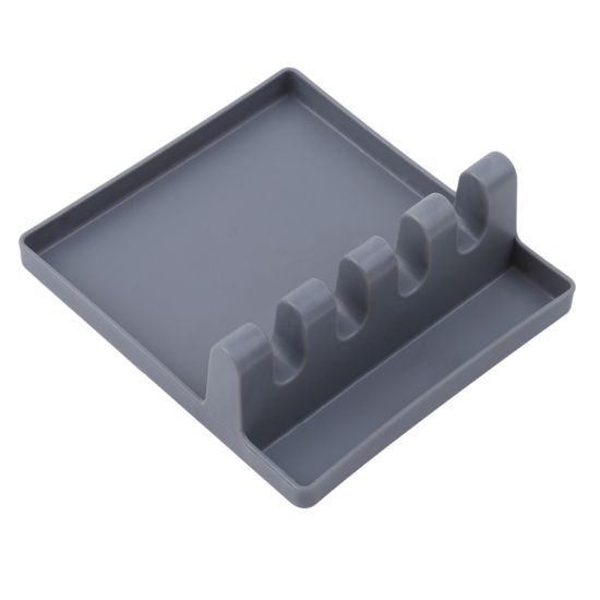 Кухонна підставка для ложок силікон Grey