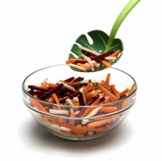 Ложка шумовка Листок Jungle Spoon для спагетти и салатов