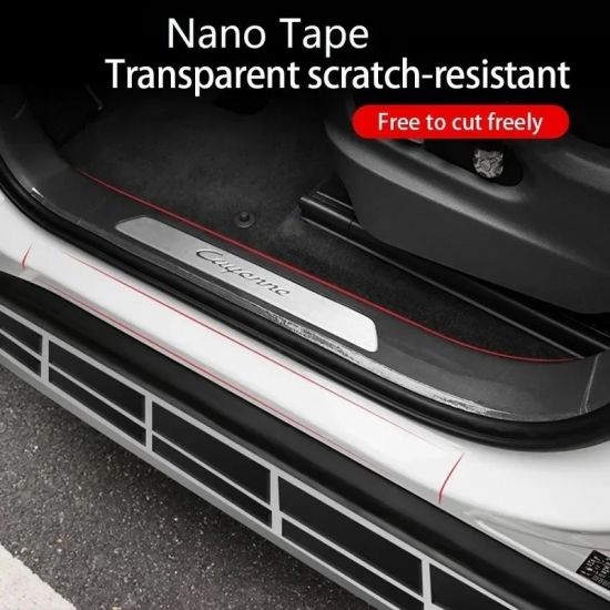 Водостійка nano стрічка від бруду та плісняви прозора для кухні та ванної кімнати 3000х30мм
