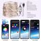 Светодиодная гирлянда с Bluetooth и пультом RGB 10м