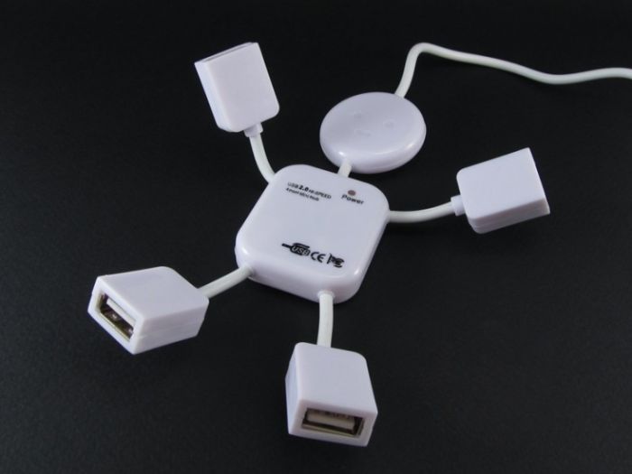 USB хаб hub 2.0 4 порти Людина Voltronic