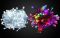 Гирлянда светодиодная LED 200 синяя