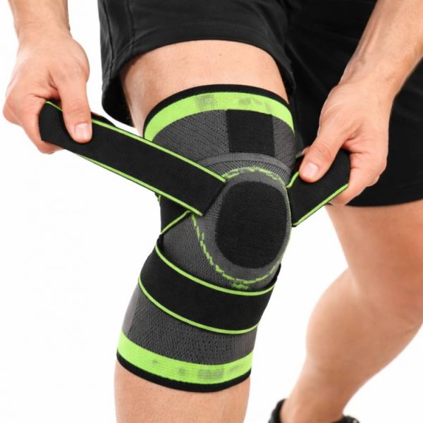Бандаж колінного суглоба KNEE SUPPORT WN-26 зелений для спорту та активного життя