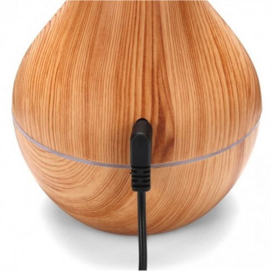 Зволожувач повітря Ultrasonic Aroma Humidifier (світле дерево)