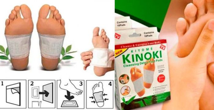 Пластирі Kinoki для виведення токсинів турмалінові