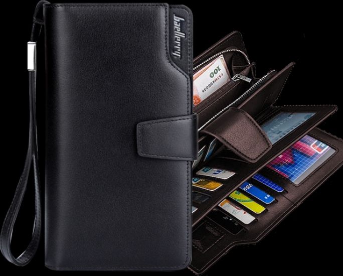 Мужской кошелек Baellerry Business Black