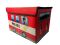 Ящик Пуф короб складной ящик для игрушек Save Box Police Красный 