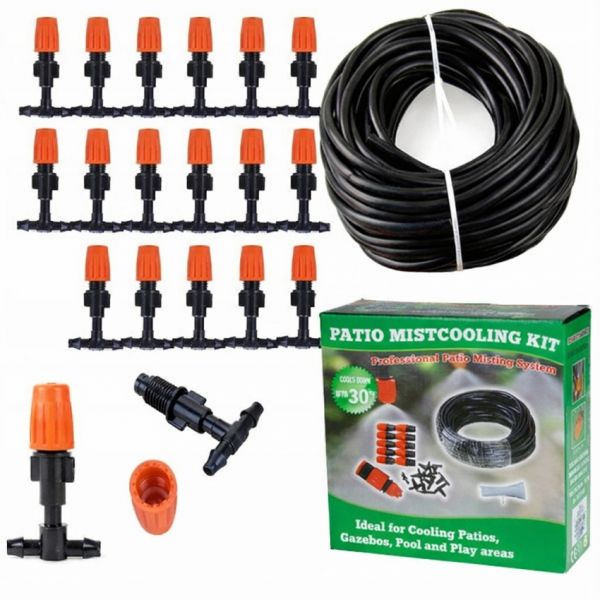 Душ розприскувач води для тераси і саду туман Patio Mist Cooling kit 15 метрів
