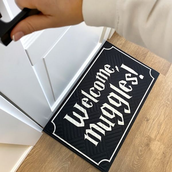 Дверний килимок Welcome muggles