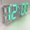 Світлодіодний цифровий годинник White оclock (зелені цифри)