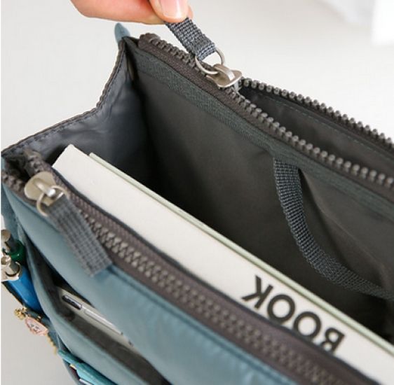 Органайзер сумка в сумку Bag in bag maxi голубой