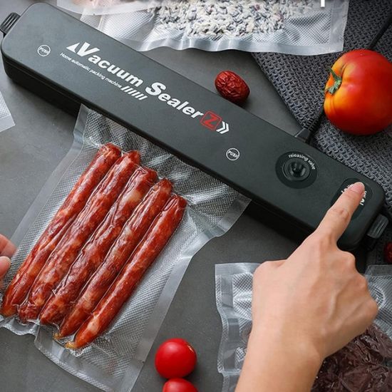 Вакууматор для вакуумного пакування продуктів Freshpack Pro Black