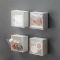 Контейнер настенный - органайзер для ватных палочек и мелочей быстрый монтаж