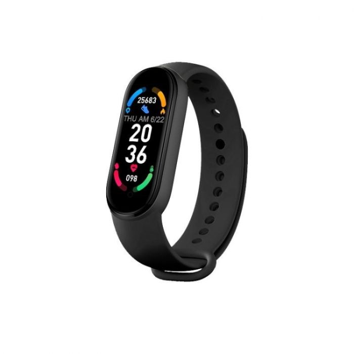Фітнес браслет смарт годинник Smart Band M6 крокомір, вимірювання тиску і пульсу