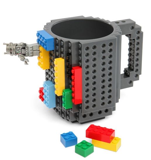 Кухоль Lego брендовий 350мл Gray