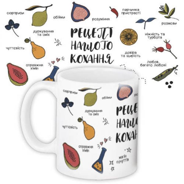 Кружка Рецепт кохання