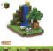 Магнитный конструктор Minecraft Водоспад на 128 кубиков
