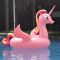 Надувна платформа-матрац Єдиноріг Pink 200см
