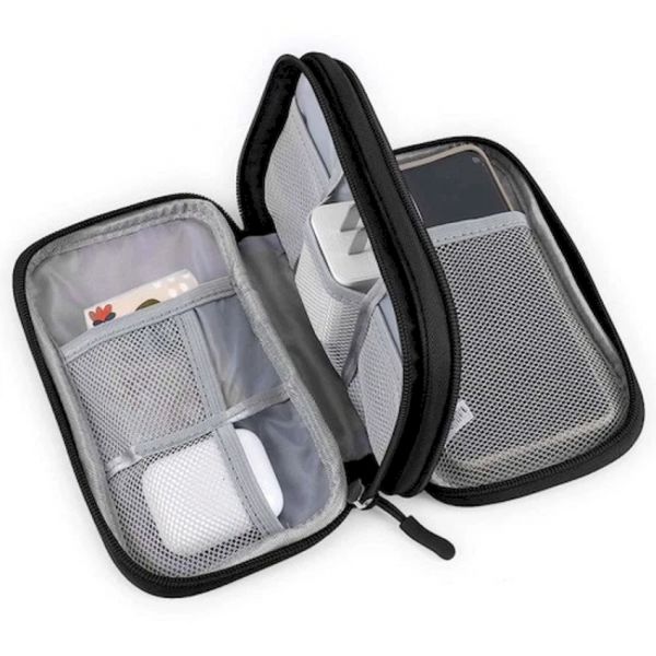 Органайзер чохол Mini Bag для гаджетів та зарядних пристроїв чорный