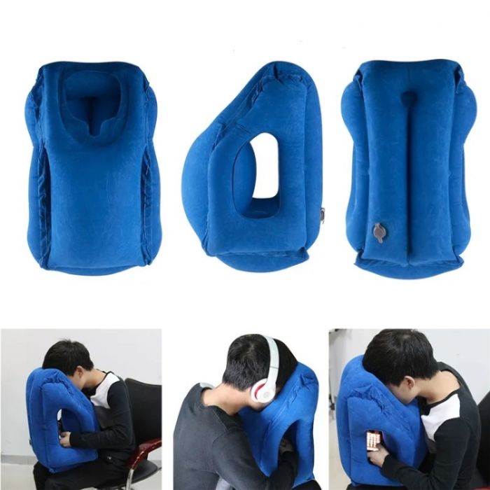 Подушка для подорожей у літак та авто Sleepy Cloud Travel Pillow